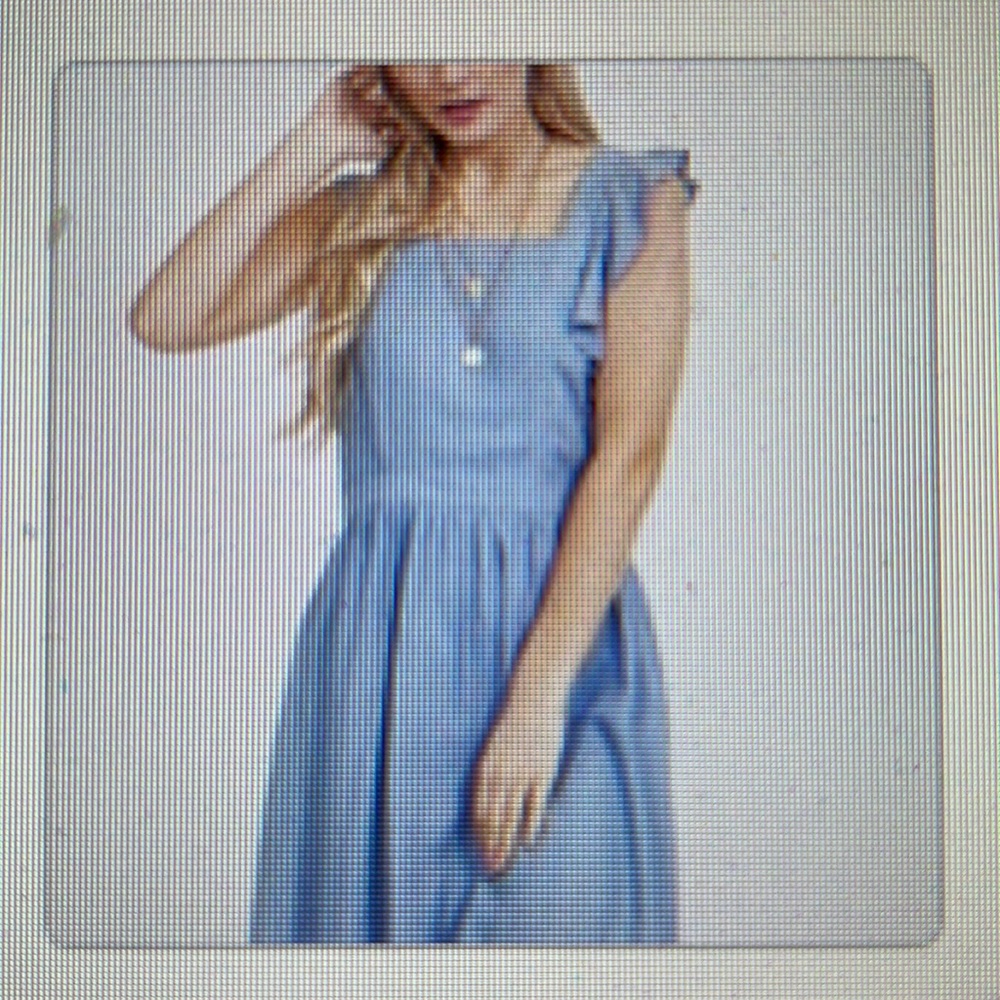 Love riche denim blue dress